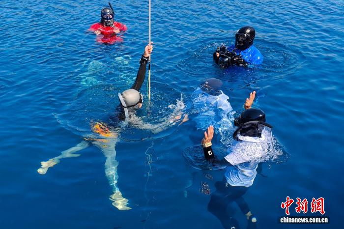 自由潜水赛事亮相盱眙 自然秘境与文旅融合开启